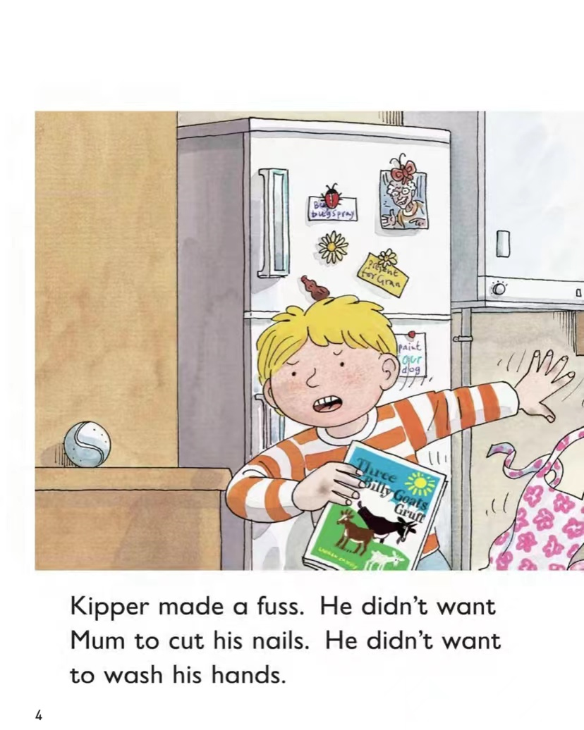 跟孩子一起读绘本《kipper and the trolls》