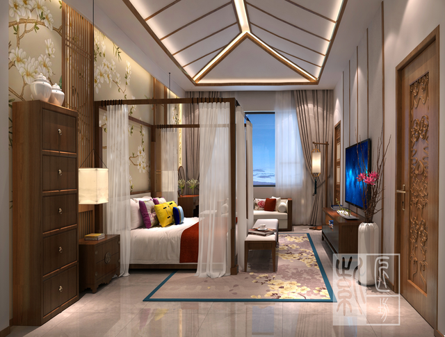 盘点10款超好看的古风卧室,每一款都美到你的心间