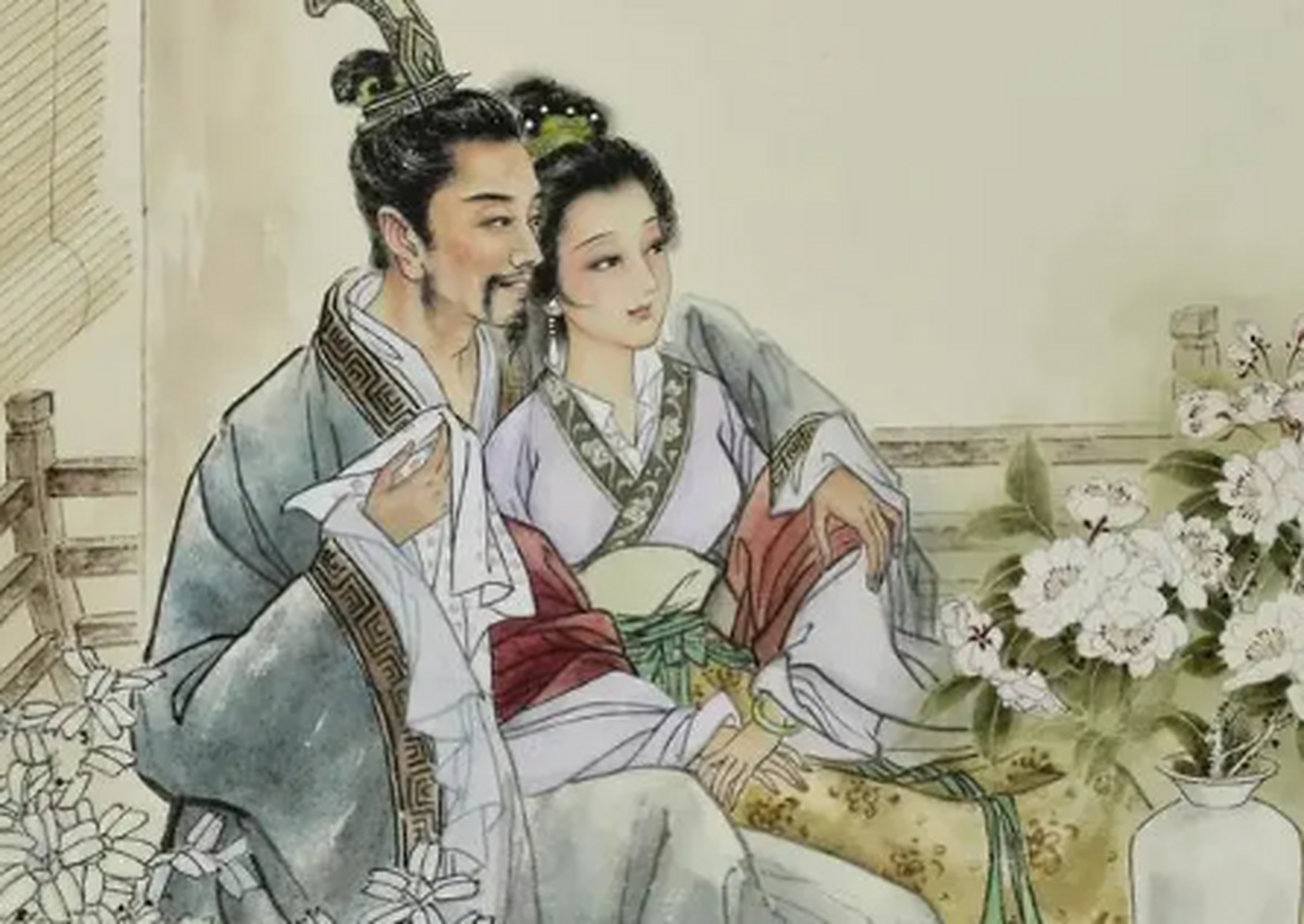 古代,一妻子劝男人纳妾,男人每次一口回绝.