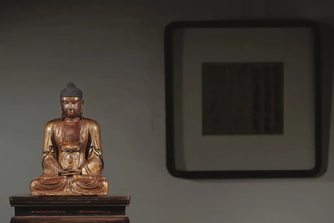 2022西泠秋拍|明宫廷·檀香木阿弥陀佛坐像