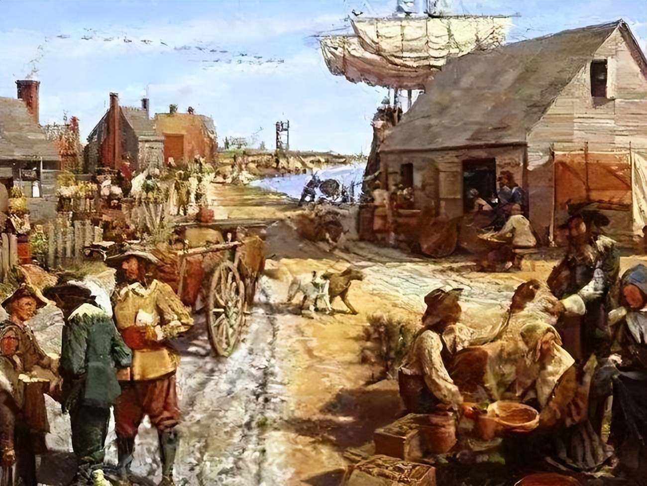 大觉醒前,英属北美殖民地的经济状况