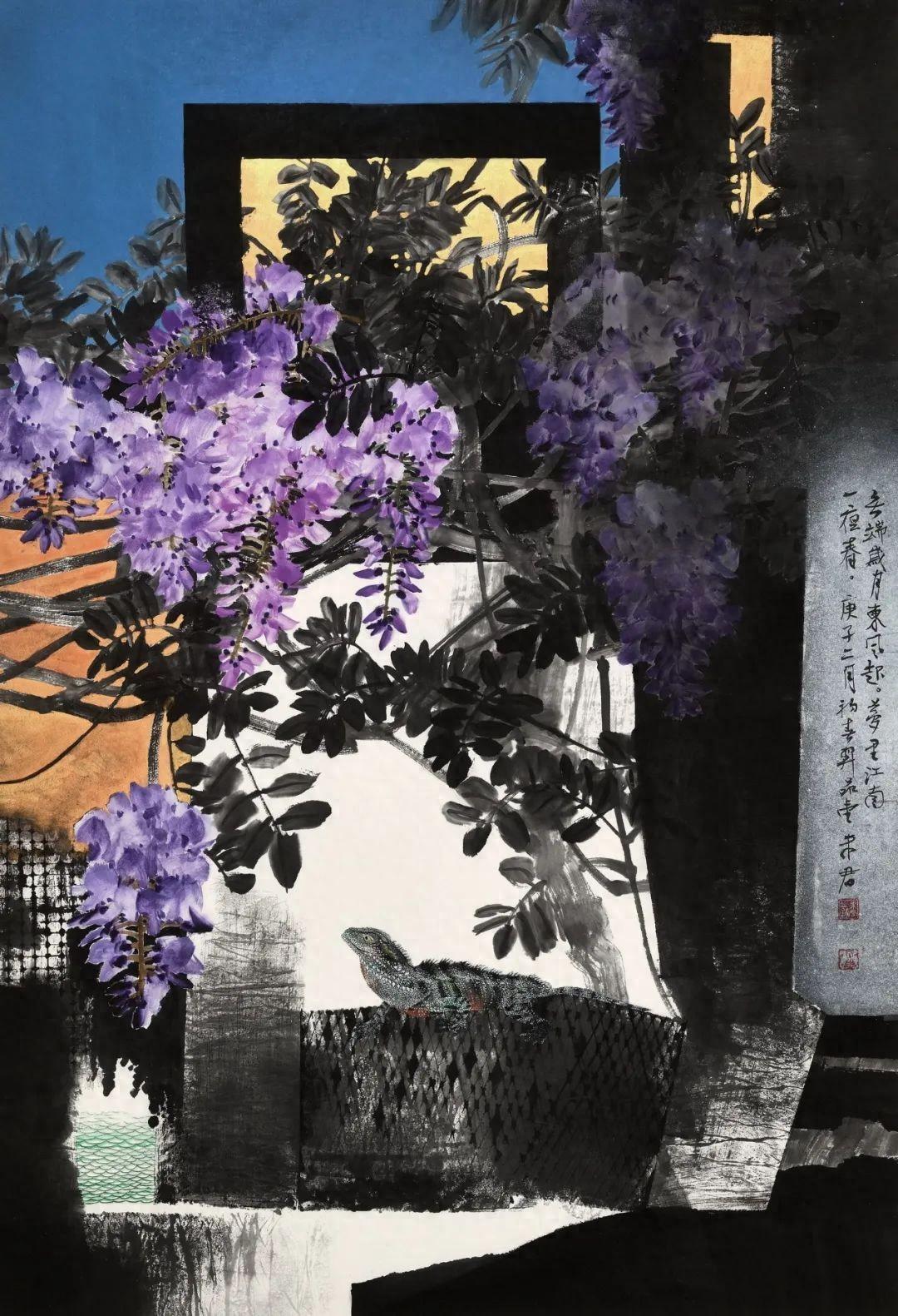 未君花鸟山水画作品选(80幅高清)