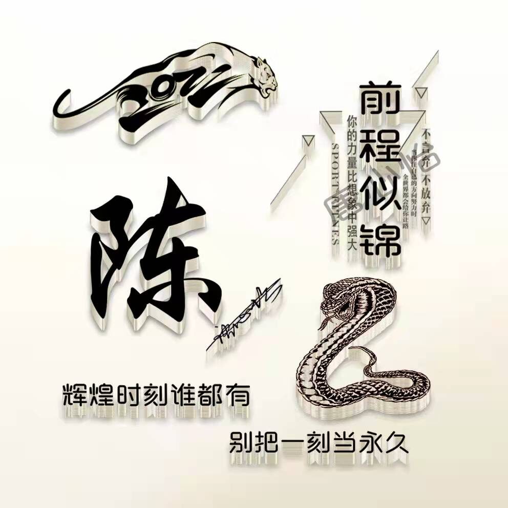 用你的名字制作微信头像,2022虎虎生威大气个性签名头像,请查收