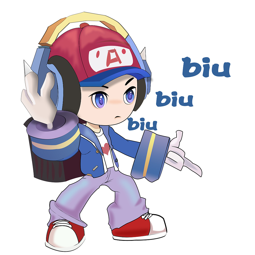 鹰身女郎的异画,抱着电玩小子?