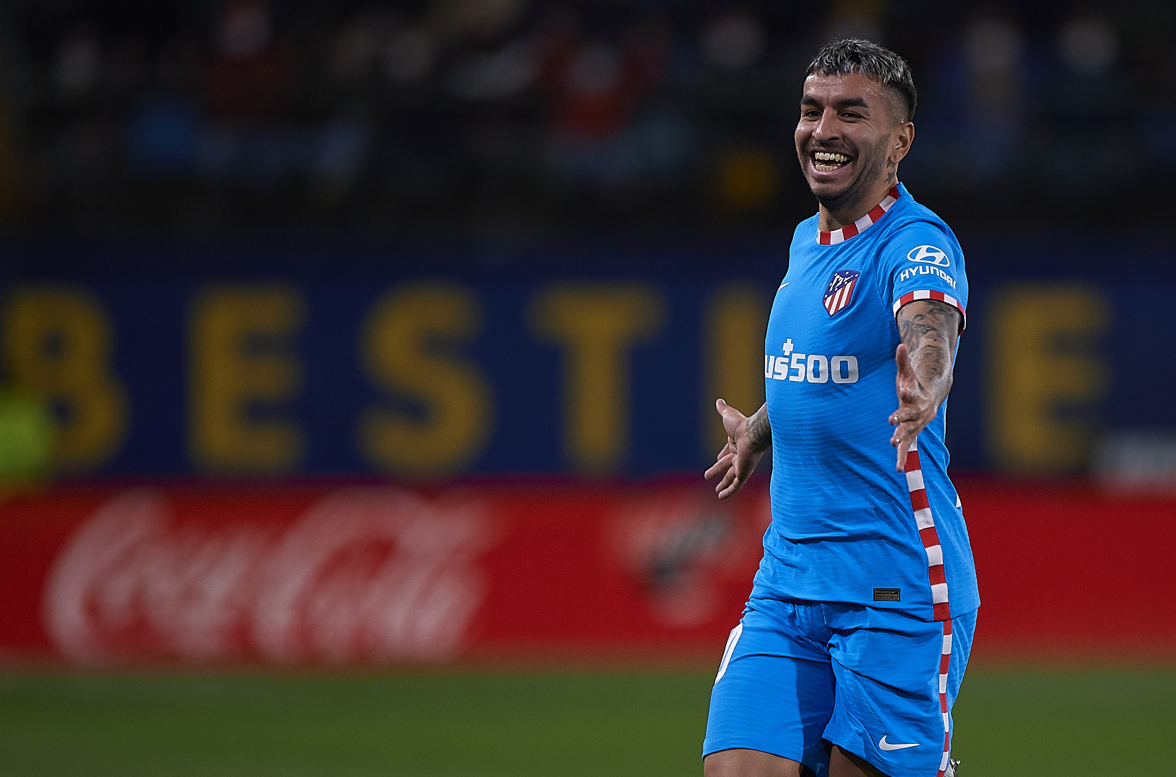 足球——西甲:马德里竞技平比利亚雷亚尔