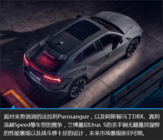 全面进阶更个性 兰博基尼urus s新车图解