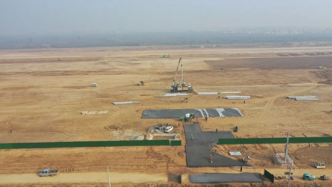 宿州这一通用机场已完成进度的40%