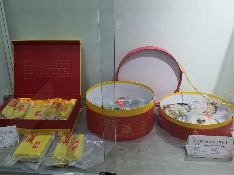 咸阳人大田一泓调研泾阳文化馆非遗陈列厅|宽创非遗陈列展厅设计