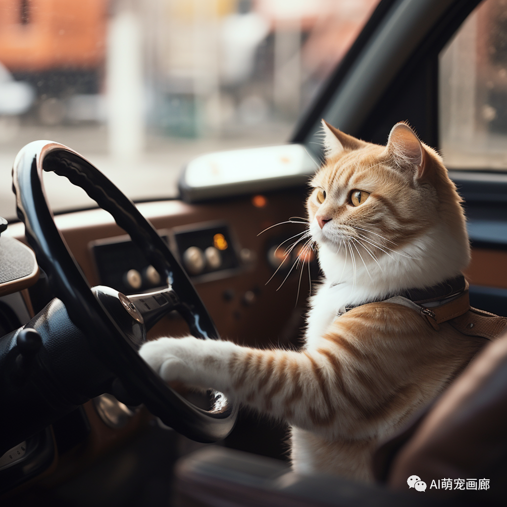 萌咪上路:猫咪驾车大冒险