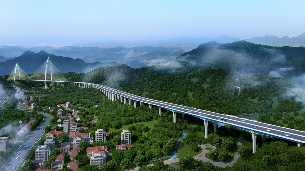 深汕第二高速效果图