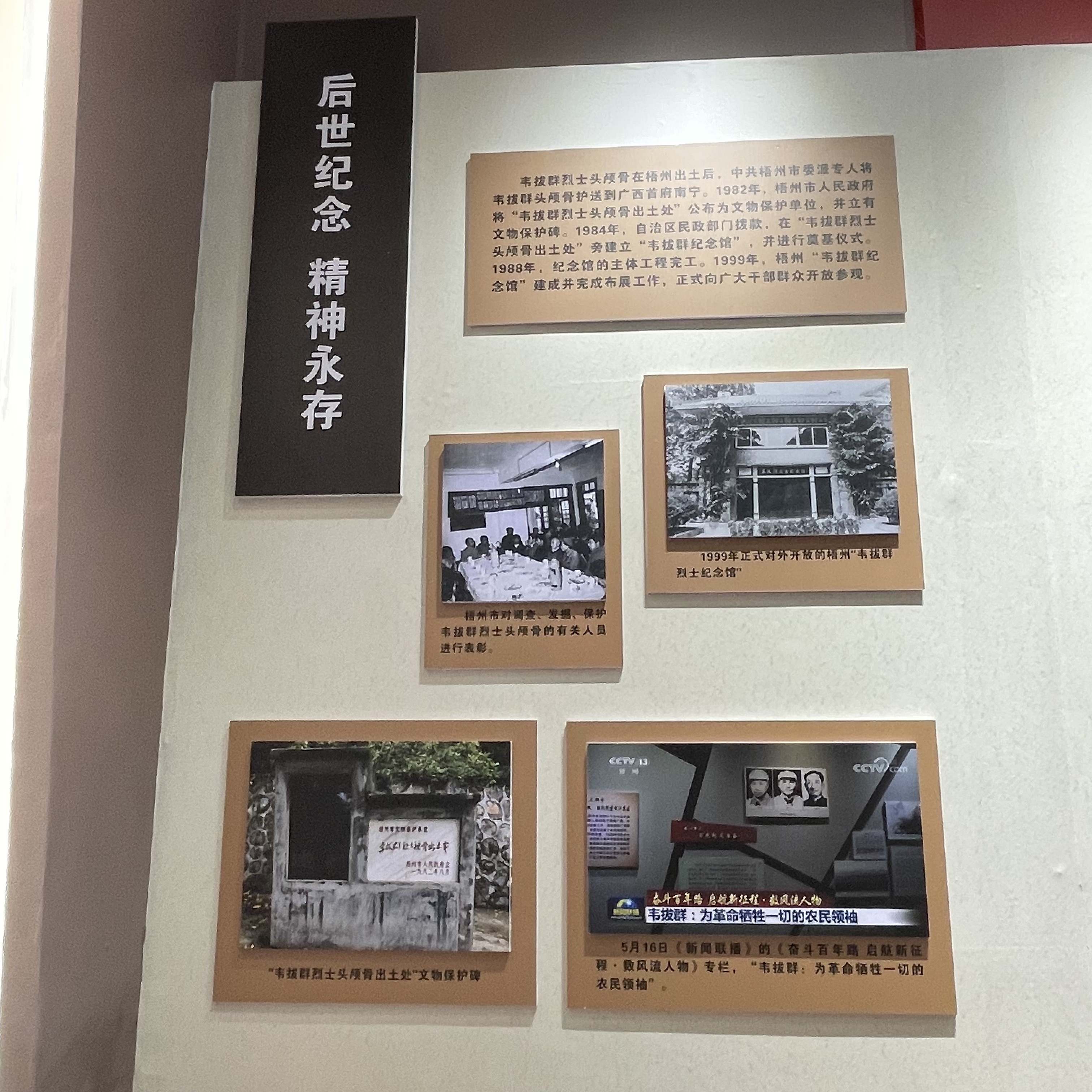 走进韦拔群烈士纪念馆聆听英雄事迹传颂拔群精神