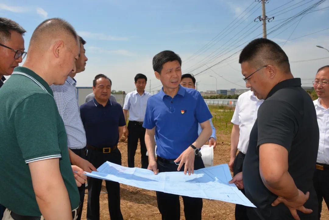 李命山调研投资项目进展情况