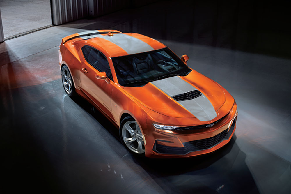 雪佛兰camaro限量20辆"鲜艳橙色版"亮相