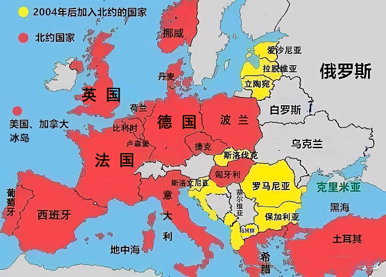 申根国家地图图片