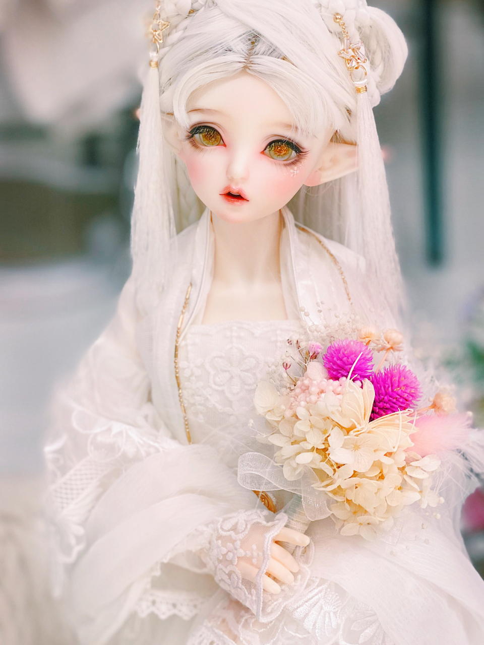 bjd娃娃 ae doll 芙蕾雅,球形关节人偶,在n年前看到s娃娃的图片时,我