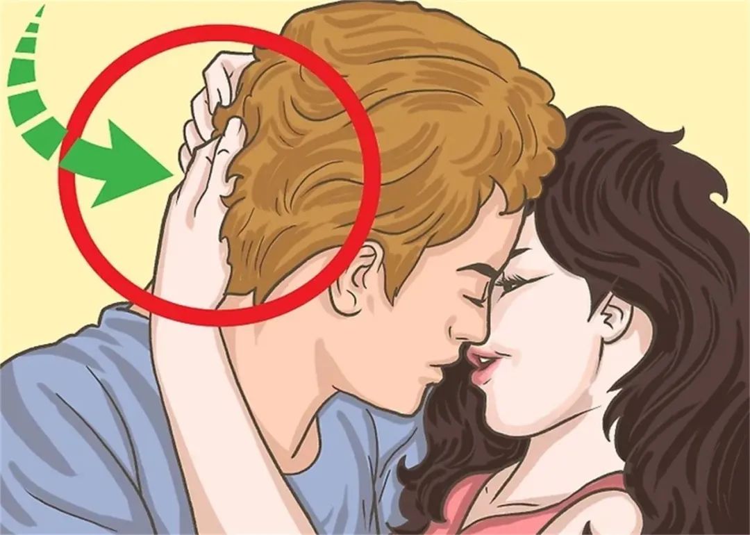 学会如何在亲亲时运用双手