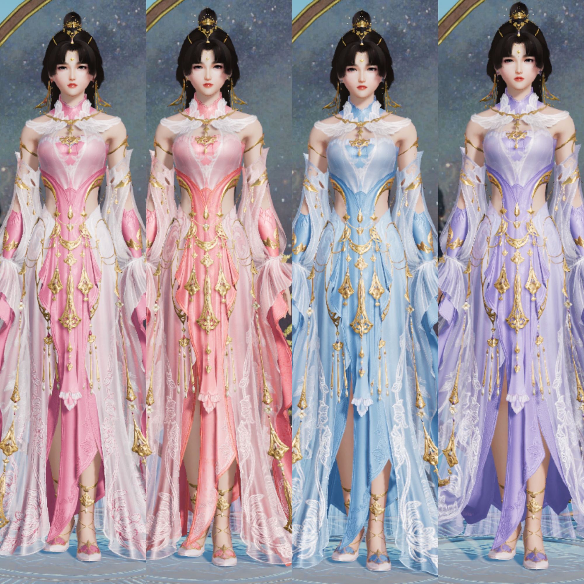 剑网3七秀坊秀姐校服合集其二,商城无滤镜直出全图鉴