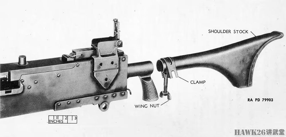 m1919a6轻机枪图片