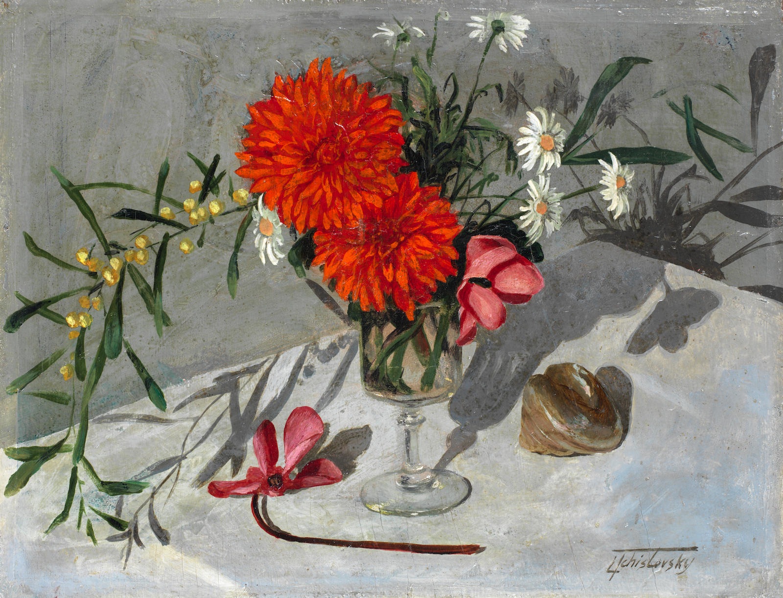 俄罗斯艺术家列夫·齐斯托夫斯基:花卉画领域的传奇︱艺术名画