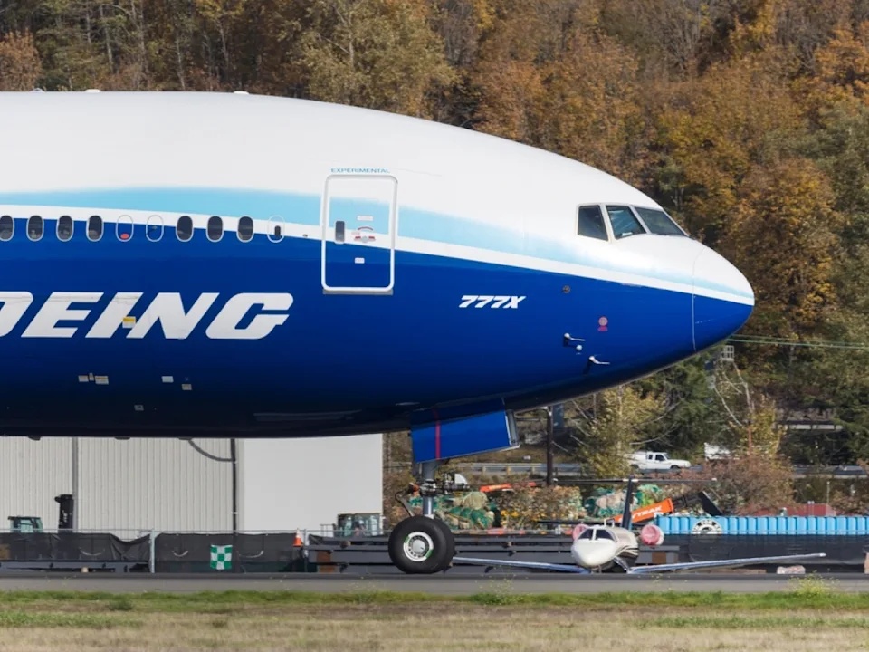 美国当局通知波音要2023年中才会认证777x飞机