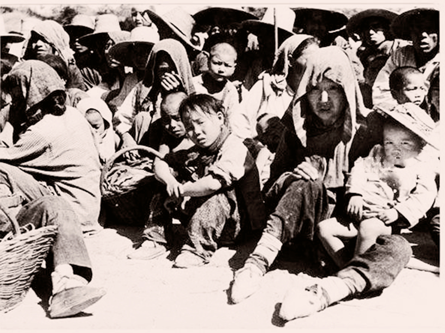 1938年花园口惨案,89万人溺水身亡,直接导致1942年河南大灾荒