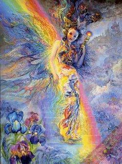 希腊神话,诸神传令使之一,自由连接三界的彩虹女神