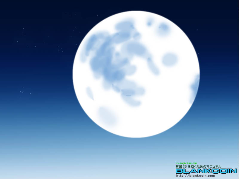 月亮怎么画好看?教你简单月亮月光的画法!