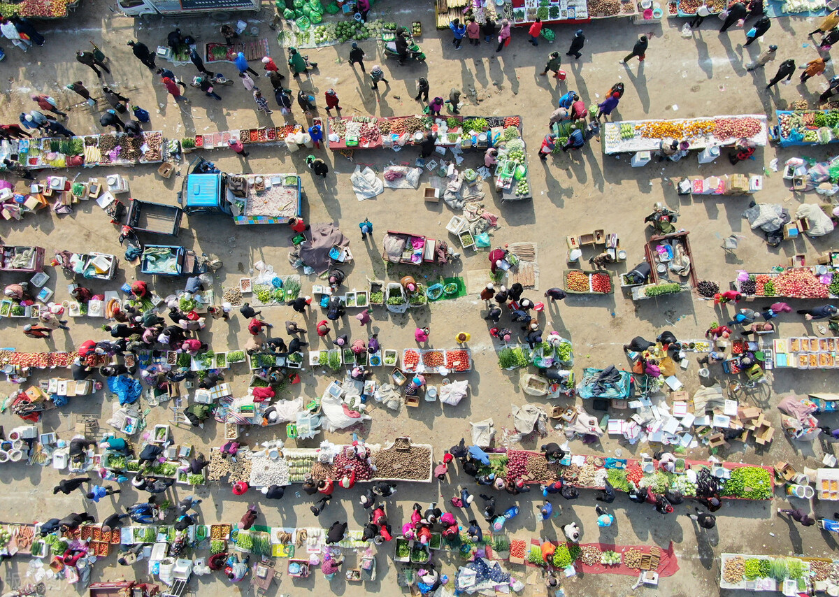 2021年3月7日,是大连市甘井子区营城子农村大集开集的日子