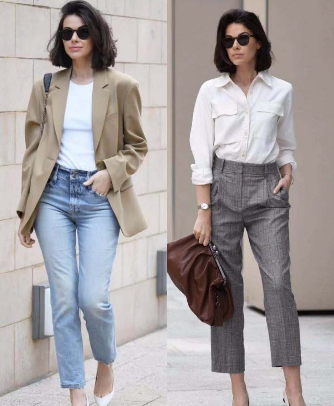 这才是适合职场女性的日常搭配:穿衣不复杂,简约却不简单!