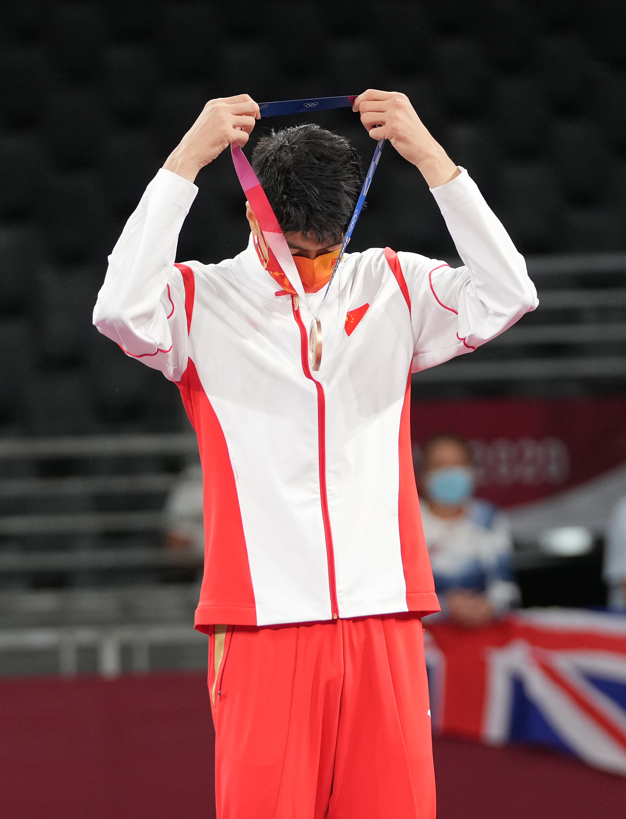 跆拳道——男子68公斤级:赵帅获得铜牌