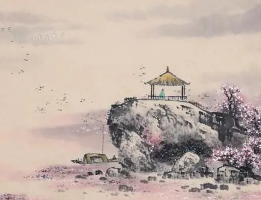 张九龄用素洁的笔触勾勒出让人心醉的春江晚景图余韵悠长