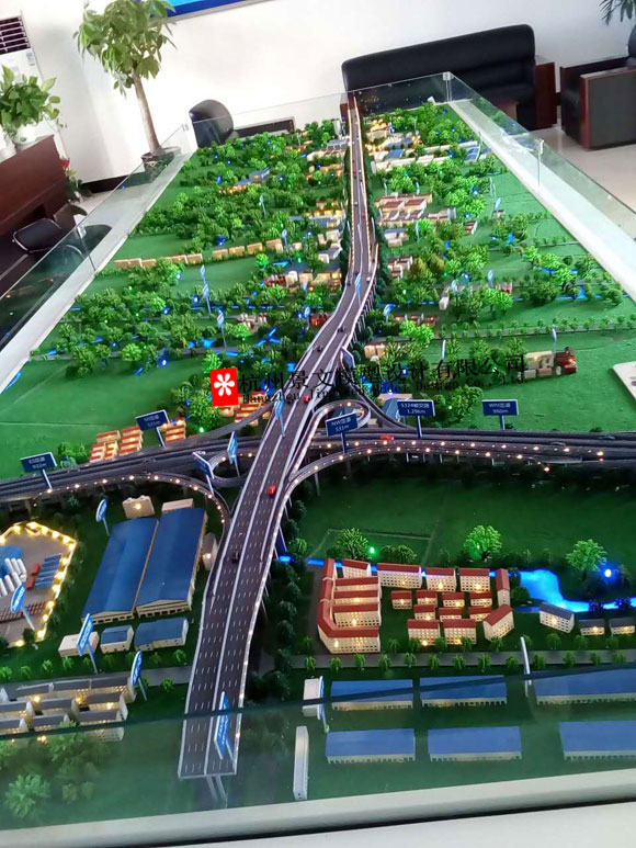 高速公路沙盘模型设计制作技术分享