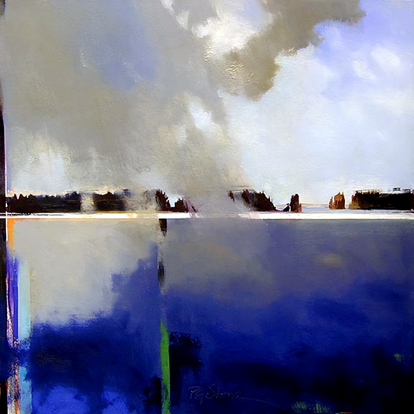 英国画家paul stone:极简恬静唯美的水彩风景欣赏