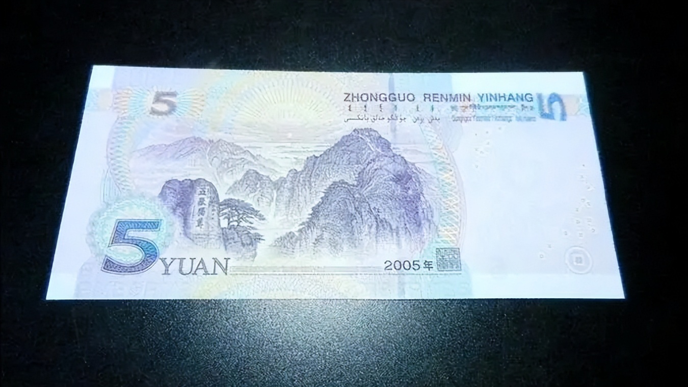 2005年5元纸币图片