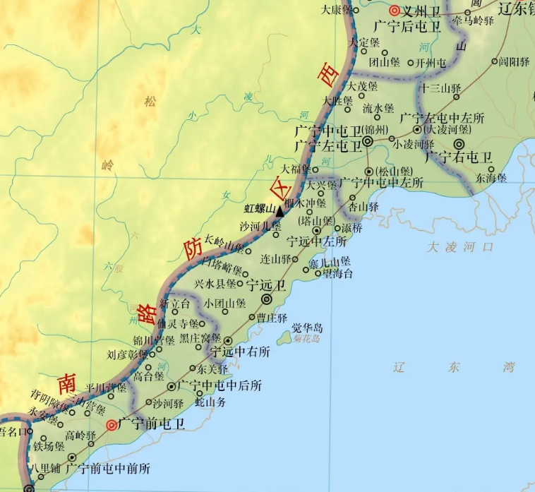 探析:战略纵深百余里的关宁锦防线,为何最后会失败?