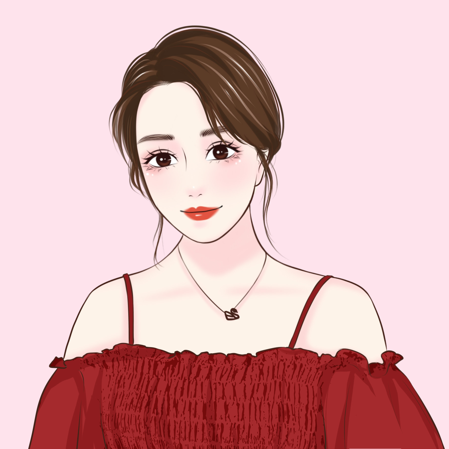 女生漫画图片,活得精致,是最直接的人生态度