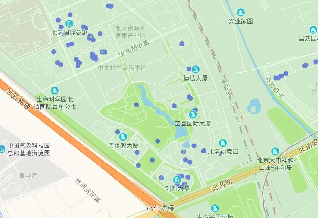 北京生命科学园地图图片