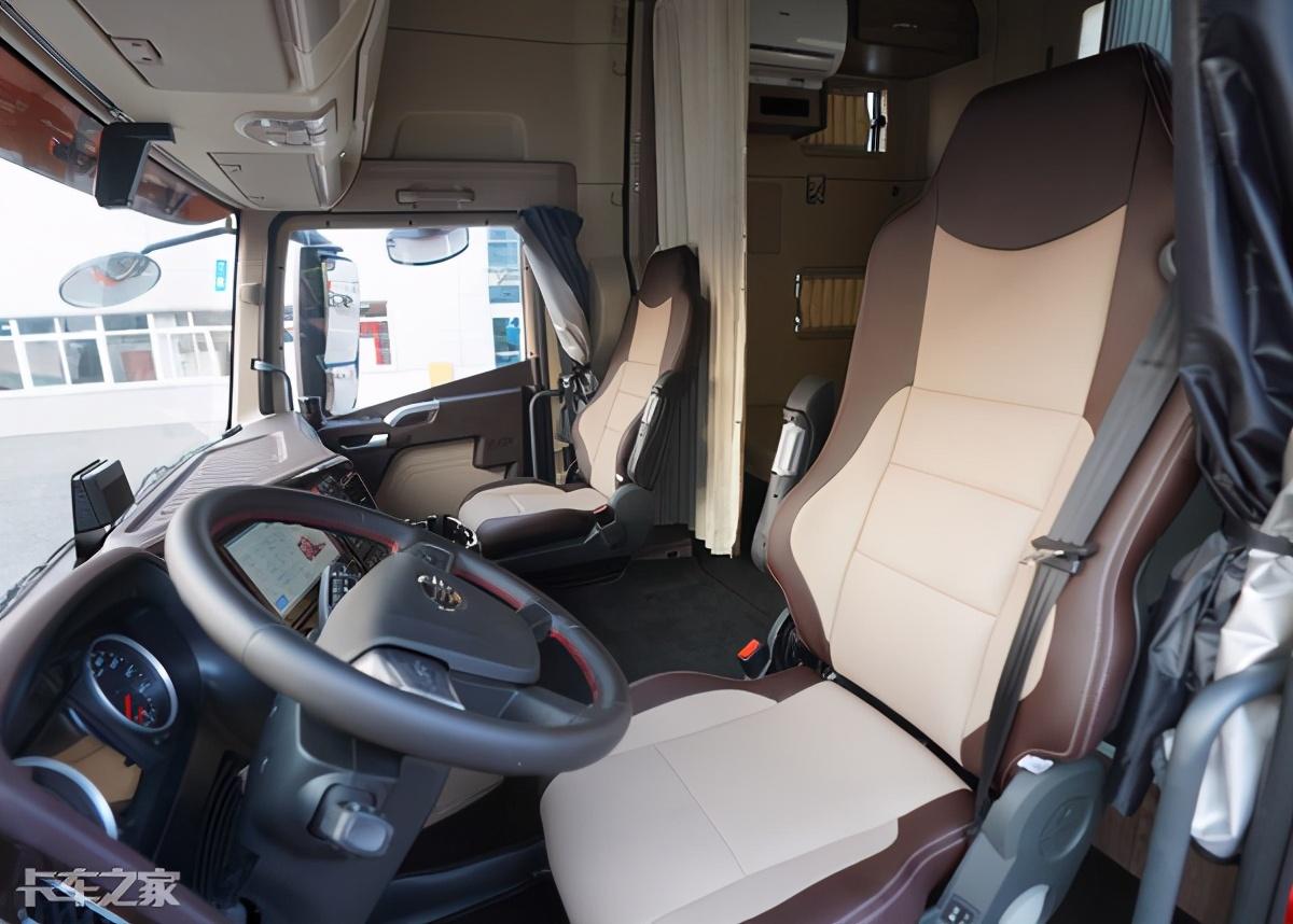 吃喝拉撒车上搞定,跑车不用住旅馆,实拍解放jh6 生活舱重卡