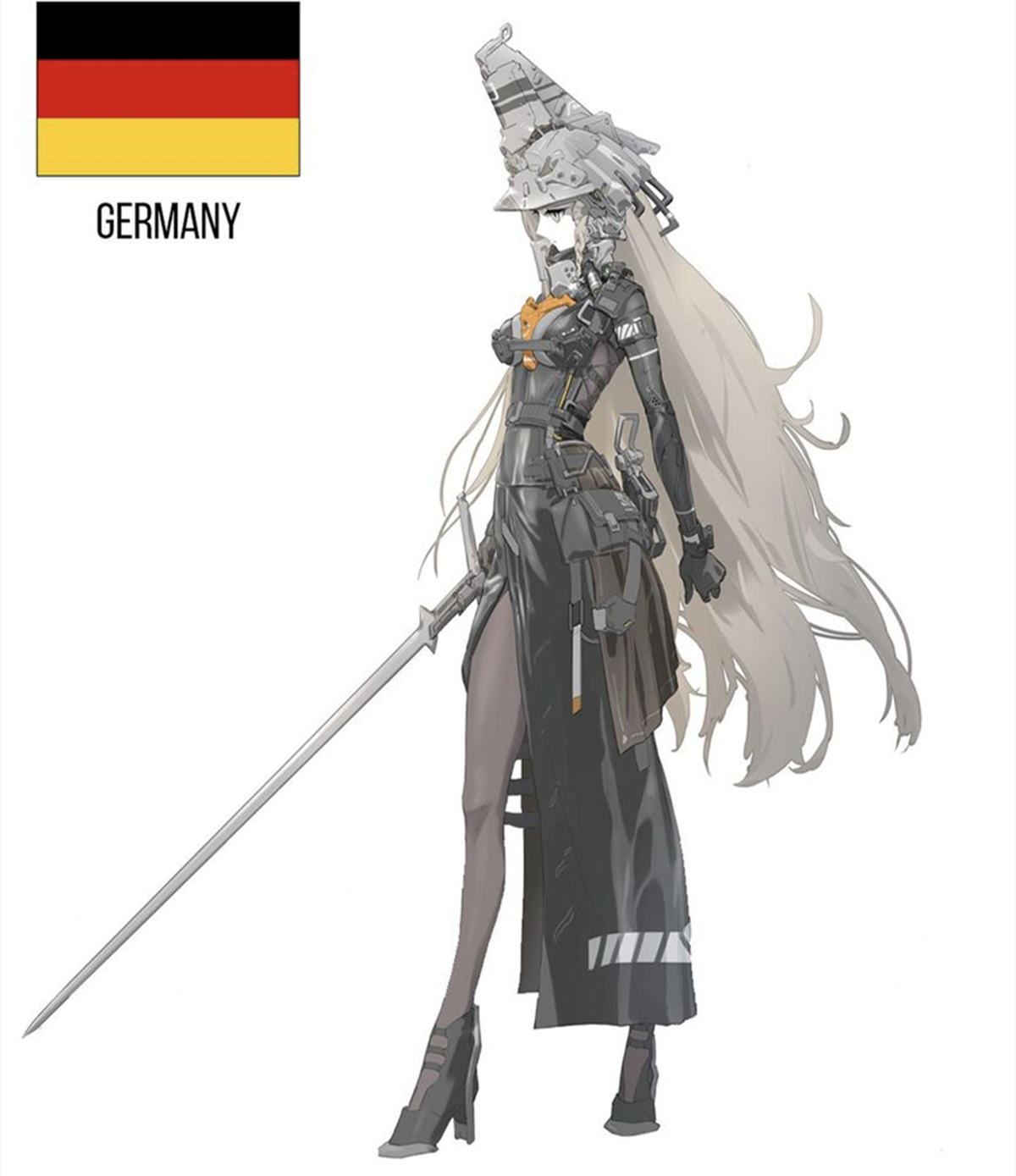 国旗拟人化成为军娘,欧洲还停留在近代,我们的火箭都已经起飞了