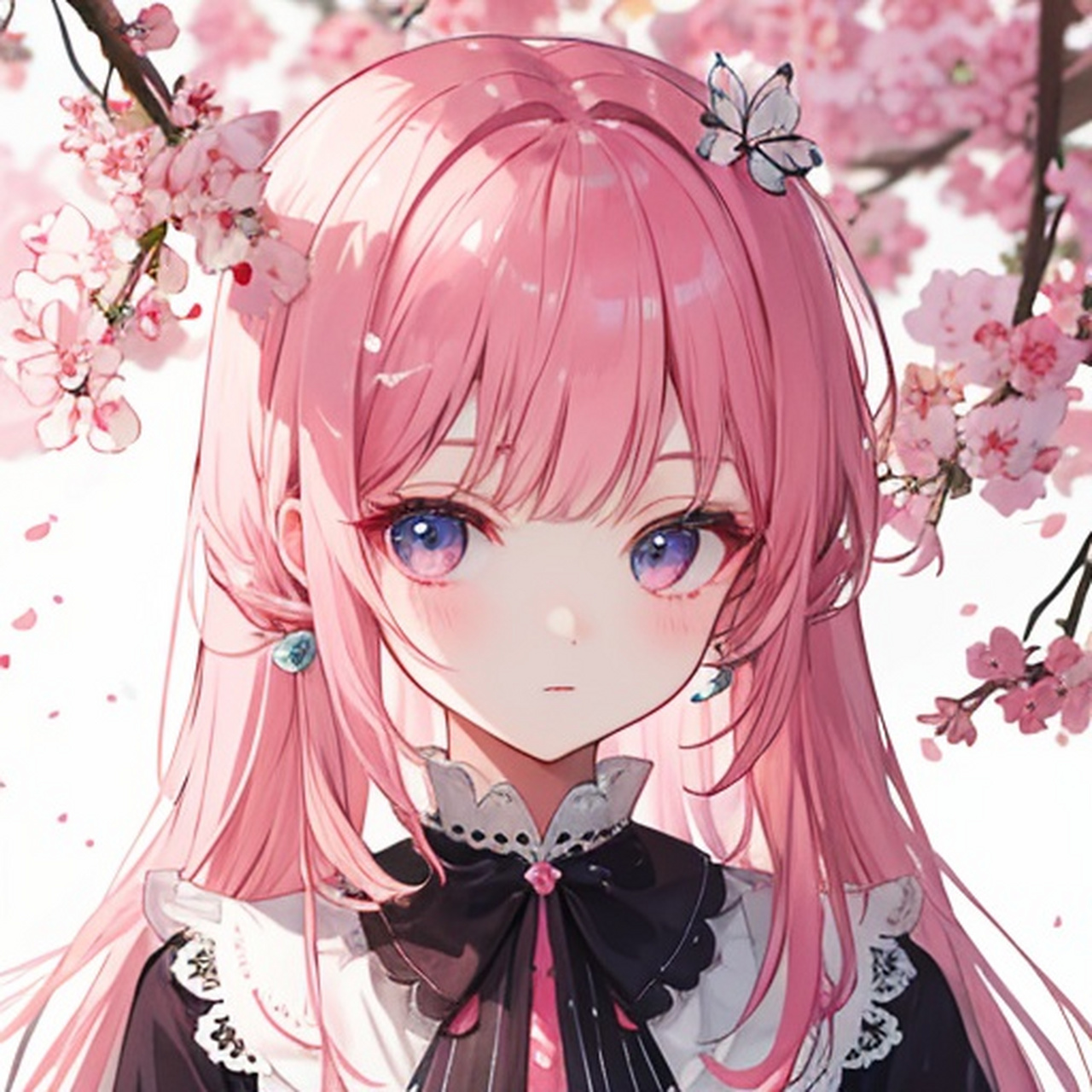 [嘿哈]ai生成动漫美女头像,直接下载可用[火焰]  [赞同]使用软件:触站