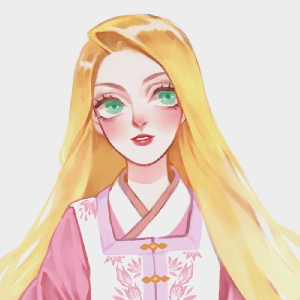 迪士尼公主中国风,宫廷版汉服,白雪高贵冷艳,爱丽儿清纯