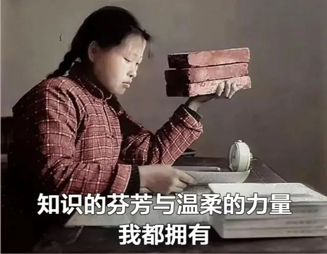 分享一些适合老师们督促学生读书的表情包,无印良品!自取