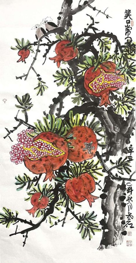 线上文博会展出季|画家侯玉华