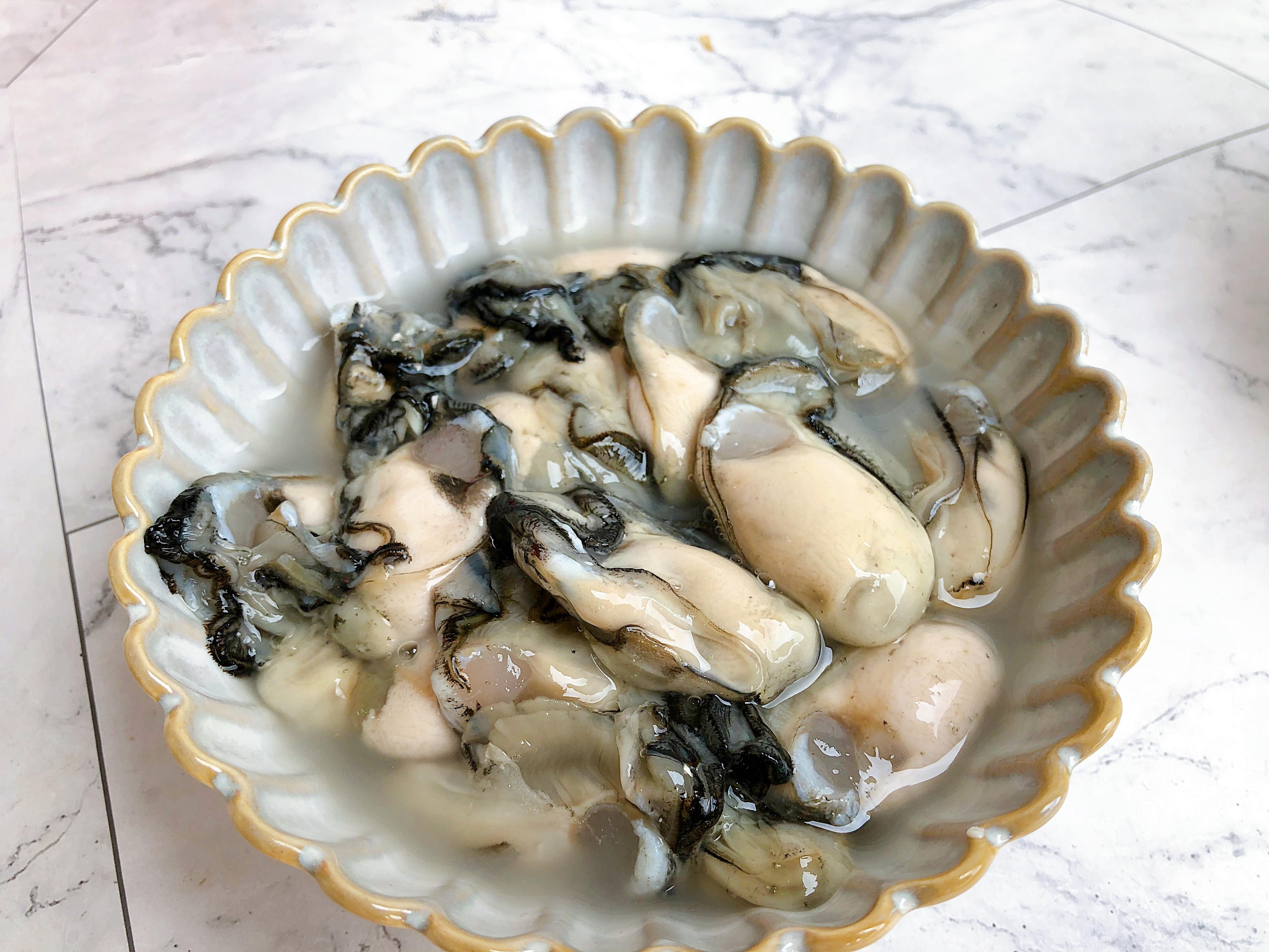 海蛎豆腐羹,福建人传授的是地道的制作方法,非常的美味