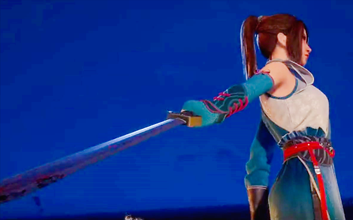 姬如雪单人秀,单刀赴宴超霸气,黑皮短发飒爽,肉嘟唇最抢镜