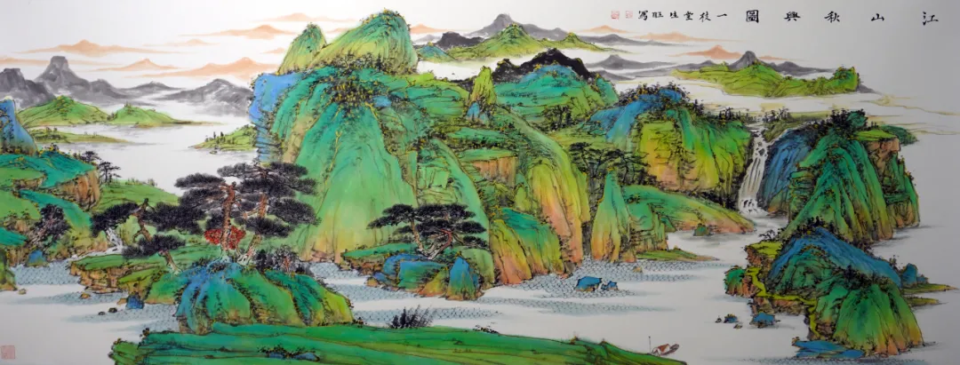 名家风采——胡生旺 · 山水作品鉴赏