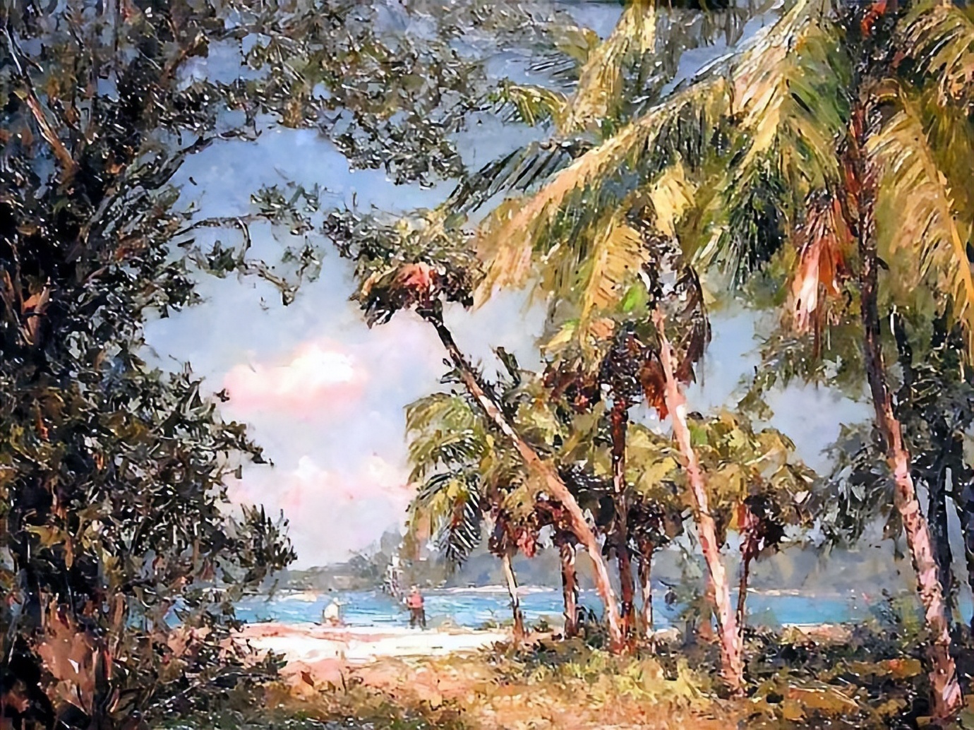 美国风景油画大师 阿尔伯特的风景油画作品欣赏 ︱艺术名画