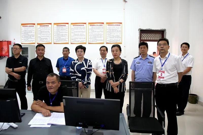 程晓醒带队巡视2023年安徽省初中学业水平考试组织保障工作