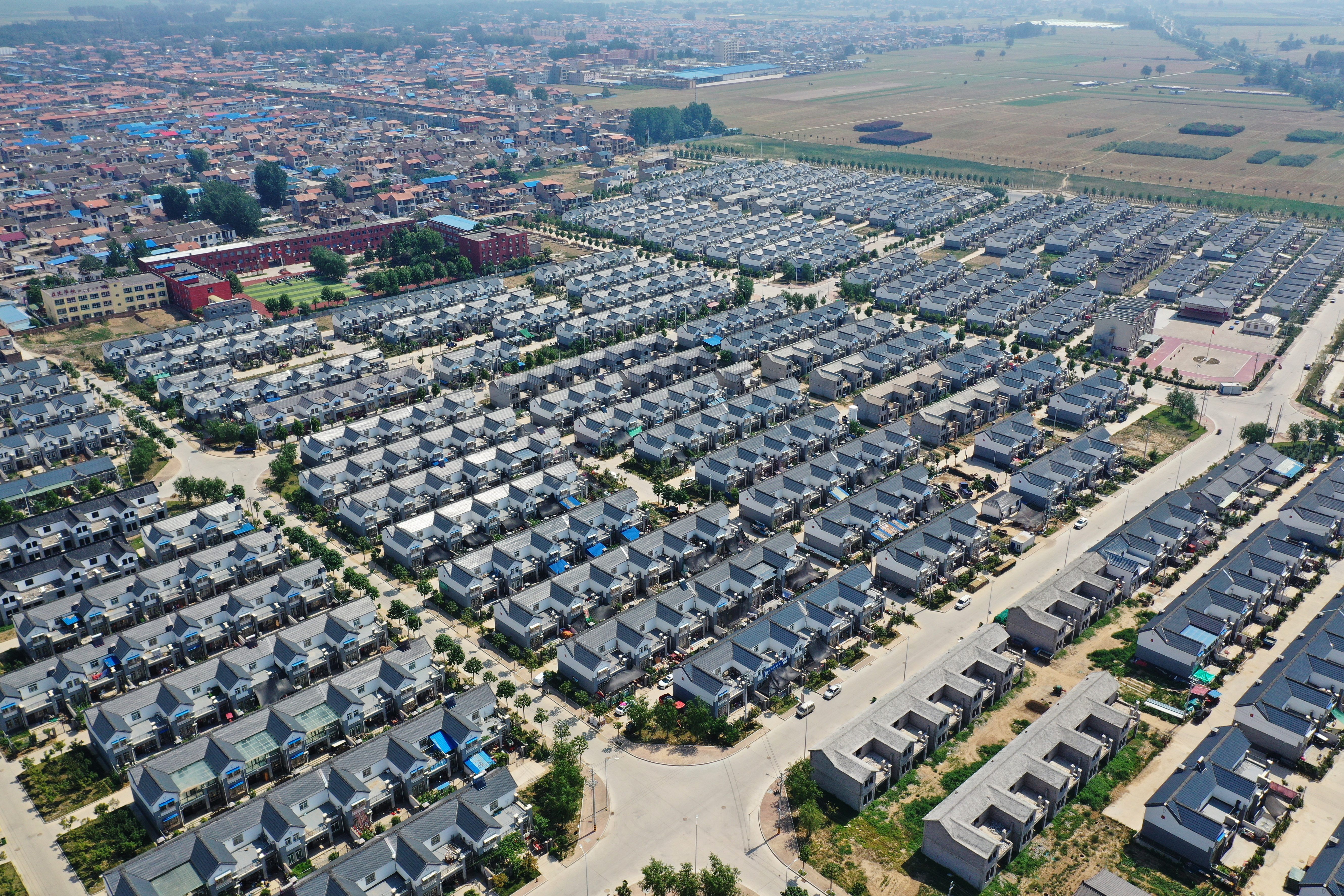 天空之眼瞰兰考:脱贫创奇迹 绘就新天地(8)