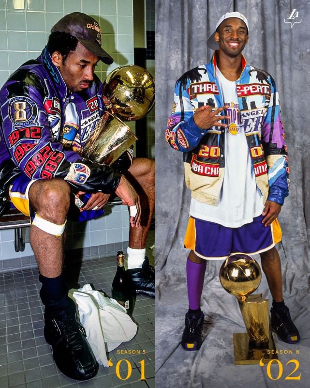 湖人发布科比生涯二十大瞬间:得分王 mvp 总冠军 隔扣菜鸟姚明